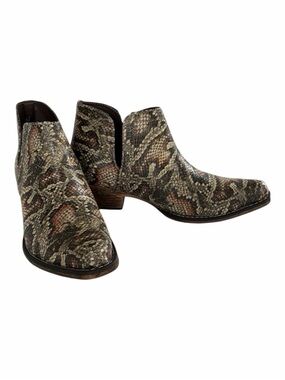 Roper Women’s Ava Faux Snake Snip Toe Ankle Boot